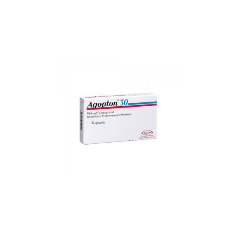 Агоптон (Лансопразол) Agopton  (Lansoprazole) 30 мг/98 капсул  